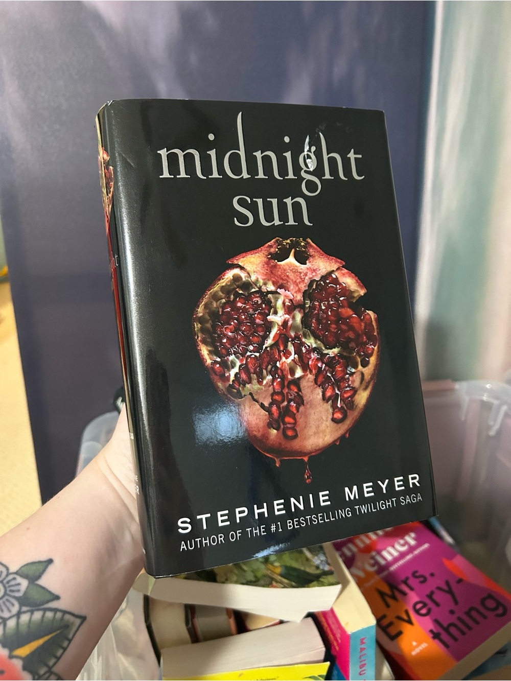 Midnight Sun by Stephenie Meyer - Black & Red Hardcover